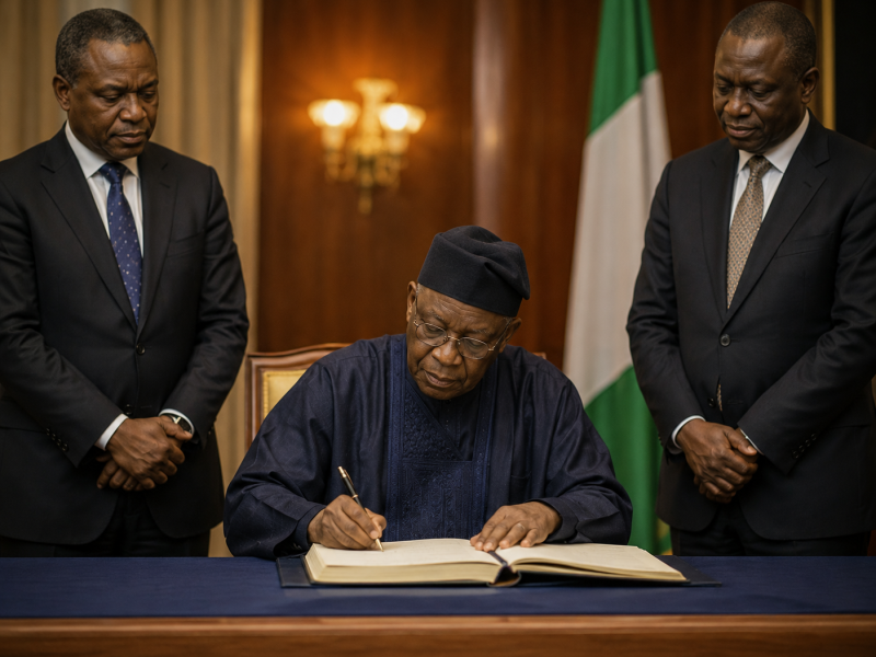 AFED Constitution signing ceremony