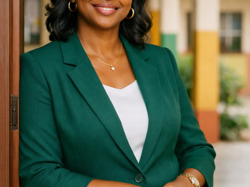 School proprietor portrait